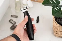 Бритва електр. One blade, Li-Ion, сух.+волог., тример, 3 насадки, чорний ARDESTO teh0017977 - мініатюра 5