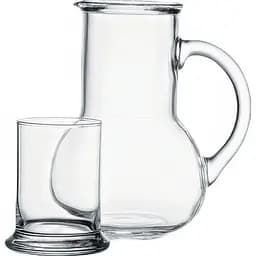 Кувшин Pasabahce Oasis со стаканом крышкой 1 л (98328)