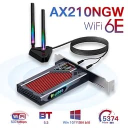 Бездротовий адаптер Fenvi FV-AXE3000RGB Gaming (Intel AX210) - мініатюра 3