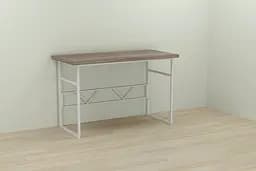 Компьютерный стол Ferrum-decor Райан 75x100x70 белый ДСП Дуб Сонома Труфель 32мм (FRD-101158)