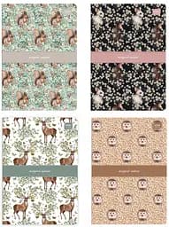 Тетрадь Interdruk Magic forest клетка A5 24 листа 8 шт. (298706-8)