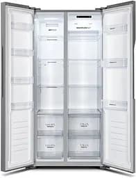 Холодильник SBS Gorenje NRS8182KX 2 двері 364 л 164 л A++ NF Інвертор Дисплей Сірий (NRS8182KX) - мініатюра 2