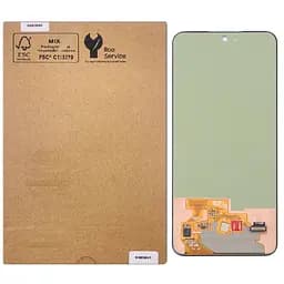 Дисплей Samsung A366 Galaxy A36 /A566 чорний, Amoled, оригінал, сервісне пакування, GH82-36827A