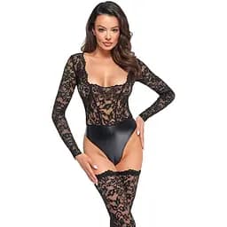 Сексуальное боди Noir Handmade F296 S черный