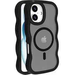 Чохол Epik TPU+PC Undine with MagSafe для Apple iPhone 16, 6.1 Black