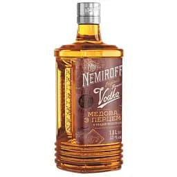 Настоянка Nemiroff Originals Українська медова з перцем 40% 1 л - мініатюра 3