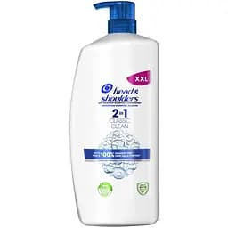 Шампунь та бальзам-ополіскувач проти лупи 2в1 Head&Shoulders Основний догляд 900 мл - мініатюра 2