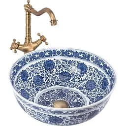 Умивальник Rea Bella накладний REA-U7503, Цветной