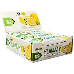 Протеїновий батончик FitWin Yummy Lemon and Mojito 12x55 г
