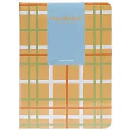 Блокнот A6 Bambi 6701-1 Wonderful твердый переплет, комбинированный 80 листов 10х14.5 см оранжевый