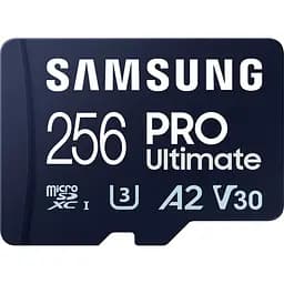 Карта пам'яті Samsung microSDXC PRO Ultimate 256GB Class 10 UHS-I U3 V30 A2 + USB Reader MB-MY256SB/WW [145488] - мініатюра 2