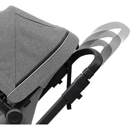 Дитяча коляска Thule Sleek Black/Grey Melange (TH 11000021) - мініатюра 8
