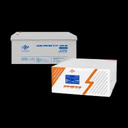 Комплект резервного живлення LP (LogicPower) ДБЖ + мультигелева батарея (UPS B1500 + АКБ MG 2400Wh)