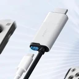 Зовнішня карта відеозахоплення (кабель) Xiaomi HAGiBiS HDMI на USB / Type-C 1080P@60fps 100W PD (UHC10) - мініатюра 8