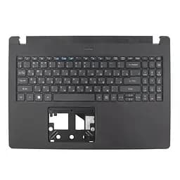 Верхня кришка для Acer TravelMate TMP215-53 TMP215-53G, UA, (Чорний, топкейс+клавіатура, Оригінал)