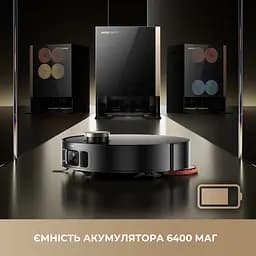 Робот пилосос MOVA MOBIUS 60 Black-EUA - мініатюра 17