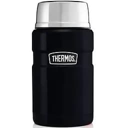 Термос пищевой Thermos Stainless King 710 мл Midnight Blue с ложкой