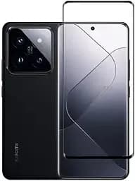 Захисне скло DK для Xiaomi 14 Pro 3D Full Glue 020985 black - мініатюра 2