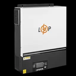 Гібридний сонячний інвертор (ДБЖ) LPW-HY-MAX-8000VA (8000Вт) 48V 80A MPPT 90-450V - мініатюра 2