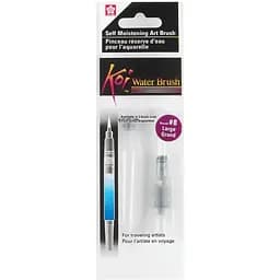 Кисть с резервуаром Koi WATER BRUSH №8
