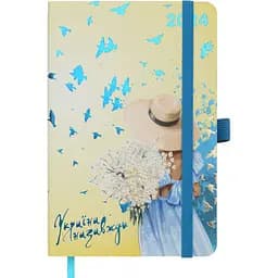 Ежедневник датированный Buromax Cherie 2024 A6 желтый (BM.2535-14)