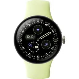 Смарт-годинник Google Pixel Watch 4 41mm Wi-Fi Champagne Gold Aluminum Case/Lemongrass Active Band [164401] - мініатюра 2