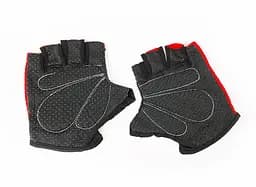 Велорукавиці West Biking з короткими пальцями L Black-Red (G0001097) - мініатюра 2