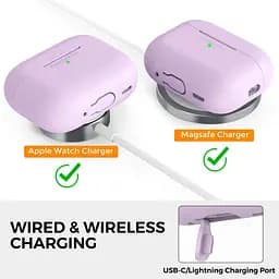 Чохол AhaStyle Colorful Silicone Case для AirPods Pro 2 Lavender [CP-187-2-C-LR] [133837] - мініатюра 5
