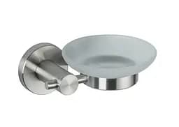 Мыльница/стекло с держателем нержавейка Frap F30102 1/20