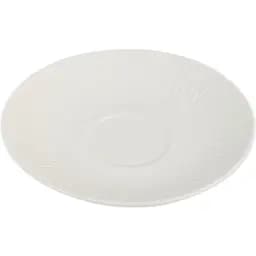 Блюдце МВМ My Home Промінь 15.2 см біле (KP-119 WHITE)