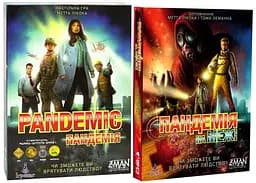 Настольная игра Ігромаг Пандемия с дополнением На грани (укр.) (ZM7101+1)