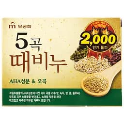 Мыло-скраб Mukunghwa, с экстрактом 5 злаков, 100 г