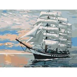 Картина за номерами Brushme Вітер у вітрилах 30x40 см