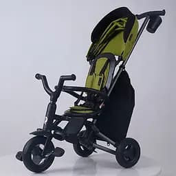 Велосипед складаний триколісний дитячий Qplay Nova+ Rubber Military Green (S700-13Nova+MilitaryGreen) - мініатюра 7