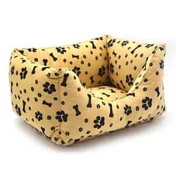 Лежак для собак та котів Zoo-hunt Лапки двосторонній №1 300х400х210 мм