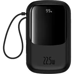 Аккумулятор внешний с 2 встроенными кабелями Baseus QPow Pro FC 20000 mAh 22.5 (P10067103113-00)