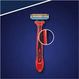 Одноразові станки для гоління Gillette Blue3 Plus Nitro 12 шт. - мініатюра 4