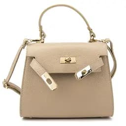 Небольшая классическая кожаная сумочка Firenze Italy F-IT-9866T-1