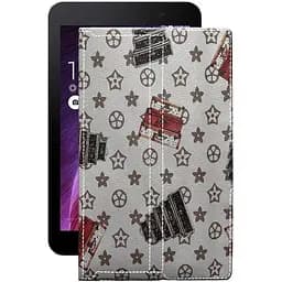 Чохол StatusCASE з екошкіри для планшету Asus MeMO Pad 7 ME70CX-1A036A Луі-Вітон-білий