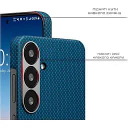 Чохол для телефону Pitaka Tactile Woven MagEZ для Samsung Galaxy S25 Plus Moonrise KS2502S [135433] - мініатюра 6