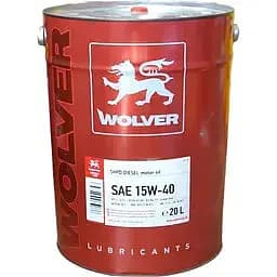 Олива моторна Wolver Turbo Power 15W-40 API CF-4, 20 л (28575)