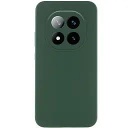 Чохол Silicone Cover Lakshmi Full Camera (AAA) для Xiaomi Poco X7 Зелений / Cyprus Green
