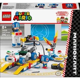 Уцінка. Конструктор LEGO Super Mario Mario Kart - Toad's Garage 390 деталей (72035)  - мініатюра 1