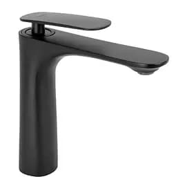 Змішувач для умивальника Rea Berg низький black REA-B2038 Чорний матовий