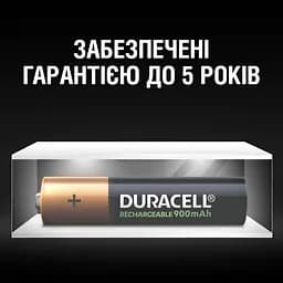 Акумулятори Duracell Rechargeable AAA 900 mAh HR03/DX2400, 4 шт. (5005015) - мініатюра 8