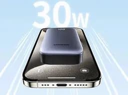 Павербанк Ugreen PB502 10000 mah 30W з наскрізною зарядкою Портативна батарея для заряджання телефону та ноутбука - мініатюра 4