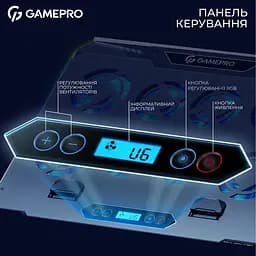 Підставка для ноутбука GamePro Black охолоджувальна (CP1040) - мініатюра 7