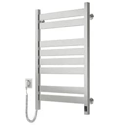 Электрический полотенцесушитель Navin Largo 500x800 Sensor левостороннее с таймером 12-028053-3680, Хром, Левое, Электронный