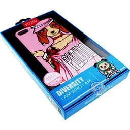 Чохол-накладка PUZOO Yuppie Phone iPhone 7 Plus/8 Plus Annie Pink - мініатюра 2