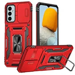 Ударопрочный чехол Camshield Army Ring для Samsung Galaxy M14 5G Красный / Red